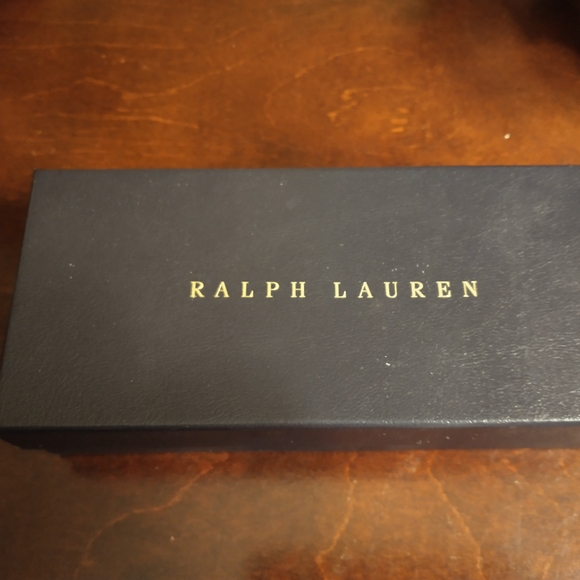 Ralph Lauren Eyeglass Case With Box Black and Gold Box - Picture 4 of 4